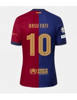 Barcelona Ansu Fati #10 Kotipaita 2024-25 Lyhythihainen